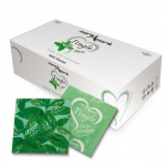 SexShop - Miętowe prezerwatywy MoreAmore Condom Tasty Skin Mint 100 sztuk - online