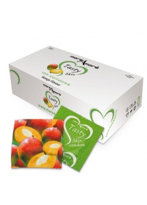 SexShop - Mango prezerwatywy MoreAmore Condom Tasty Skin Mango 100 sztuk - online