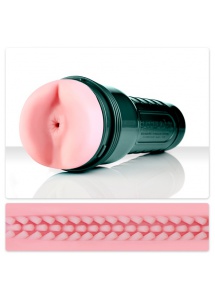 SexShop - Masturbator dla gejów Fleshjack Vibro Pink Bottom Touch wibrujący męski tyłek - online