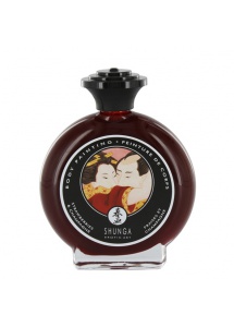 SexShop - Shunga Bodypainting - Farba jadalna do malowania po ciele truskawki i szampan - online