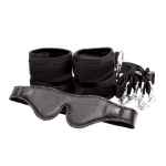SexShop - Sportsheets Fantasy Restraint Kit – Zestaw do bondage – skóra - online