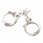 SexShop - Pięćdziesiąt twarzy Greya  Metal Handcuffs - Metalowe kajdanki - online