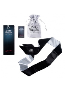 SexShop - Pięćdziesiąt twarzy Greya Satin Deluxe Blindfold - Szarfa satynowa - online