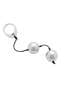 SexShop - Pięćdziesiąt twarzy Greya Silver Metal Ben Wa Balls - Srebrne kulki orgazmowe - online