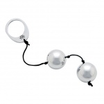 SexShop - Pięćdziesiąt twarzy Greya Silver Metal Ben Wa Balls - Srebrne kulki orgazmowe - online