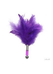 SexShop - Lelo Tantra Feather Teaser – Pędzelek z piór fioletowy - online