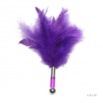 SexShop - Lelo Tantra Feather Teaser – Pędzelek z piór fioletowy - online