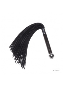 SexShop - Lelo Sensua Suede Whip – Ekskluzywny pejcz skórzany  czarny - online