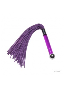 SexShop - Lelo Sensua Suede Whip – Ekskluzywny pejcz skórzany  fioletowy - online