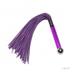 SexShop - Lelo Sensua Suede Whip – Ekskluzywny pejcz skórzany  fioletowy - online