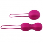 SexShop - Nomi Tang IntiMate Kegel Set - Zestaw kulek do ćwiczeń mięśni Kegla czerwony - online