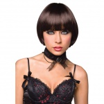 SexShop - Peruka Pleasure Wigs - model Celine Wig Brown - online