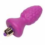 SexShop - Rocks-Off Ass-Berries Raspberry – Plug analny dla początkujących wibrujący - online