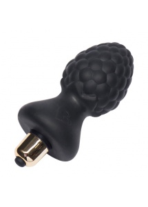 SexShop - Rocks-Off Ass-Berries 7-Speed Blackberry – Plug analny dla początkujących wibrujący - online
