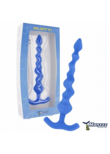SexShop - ManzzzToys Giletti Blue – Koraliki analne niebieski - online