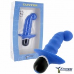 SexShop - Wibrator analny - ManzzzToys Cunter niebieski - online