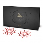 SexShop - Diamentowe ozdoby na sutki i ciało - Bijoux Indiscrets Mimi okręgi czerwień - online