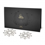 SexShop - Diamentowe ozdoby na sutki i ciało - Bijoux Indiscrets Mimi okręgi srebro - online