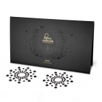 SexShop - Diamentowe ozdoby na sutki i ciało - Bijoux Indiscrets Mimi okręgi czerń - online