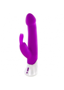 SexShop - Wibrator realistyczny ze stymulatorem łechtaczki - Happy Rabbit  Realistic - online