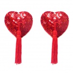 SexShop - Nakładki na sutki Nippies Gold - serca - online