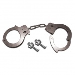 SexShop - Kajdanki metalowe - S&M Metal Handcuffs - online