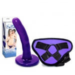 SexShop - Uprząż strap-on - Sex in the Shower Beginners Harness & Dildo Set - online