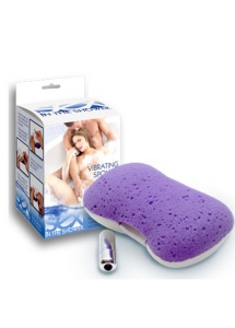 SexShop - Wibrująca gąbka seks pod prysznicem - Sex in the Shower Vibrating Sponge - online