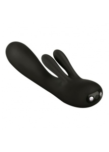 SexShop - Wibrator ze stymulatorem łechtaczki - Je Joue FiFi czarny - online