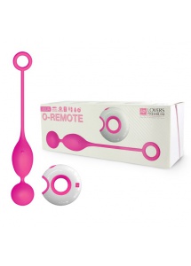 SexShop - Wibrujące zdalnie sterowane jajeczko - LoversPremium O-Remote Control Egg Julia różowe - online