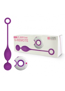 SexShop - Wibrujące zdalnie sterowane jajeczko - LoversPremium O-Remote Control Egg Julia fioletowe - online