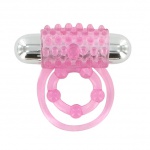 SexShop - Pierścień z wypustkami na członka - Silicone Clit Flicker Dotted - online