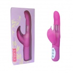 SexShop - Wibrator ze stymulatorem łechtaczki - Layla Fiordaliso Vibrator - online