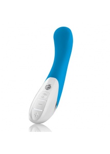 SexShop - Wibrator do punktu G - Mystim Al Punto Vibrator niebieski - online