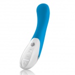 SexShop - Wibrator do punktu G - Mystim Al Punto Vibrator niebieski - online