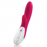 SexShop - Wibrator ze stymulatorem łechtaczki - Mystim Danny Divido Vibrator różowy - online