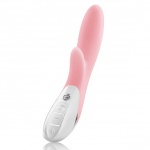 SexShop - Wibrator ze stymulatorem łechtaczki - Mystim Danny Divido Vibrator różany - online