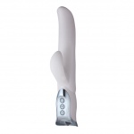 SexShop - Wibrator ze stymulatorem łechtaczki - Vibe Therapy Grandiose biały - online