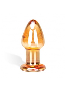 SexShop - Plug analny szklany - Glas Over Easy Glass Butt Plug - online