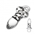 SexShop - Plug analny szklany – Glas Pacifier Glass Butt Plug - online