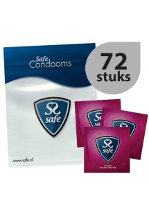SexShop - Prezerwatywy ultra cienkie - Safe Feel Safe Condoms Ultra-Thin 72szt - online