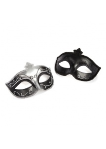 SexShop - 50 twarzy Greya -  Dwie maski karnawałowe Masquerade Mask Twin Pack - online