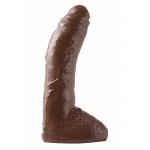 SexShop - Dildo realistyczne - PIPEDREAM Basix Rubber Works Fat Boy Brązowy - online