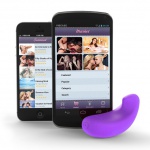 SexShop - Stymulator sterowany z telefonu - Vibease Android Version Vibrator fioletowy - online