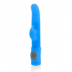 SexShop - Wibrator ze stymulatorem - Maia Toys Mini Humming Bird Vibrator  niebieski - online