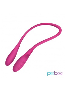 SexShop - Wibrator podwójny wyginany - PicoBong Transformer  różowy - online
