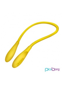 SexShop - Wibrator podwójny wyginany - PicoBong Transformer  żołty - online