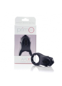 SexShop - Pierścień na członka z wibracjami - The Screaming O PrimO Line Apex Black  - online