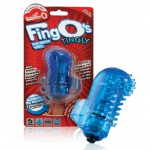 SexShop - Wibrator na palec - The Screaming O The FingO Nubby  niebieski - online
