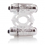 SexShop - Pierścień na penisa - The Screaming O Owow Double Wammy Clear  - online